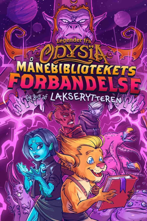Omslag: Månebibliotekets forbandelse