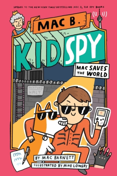 Omslag: Mac B. , Kid Spy 6