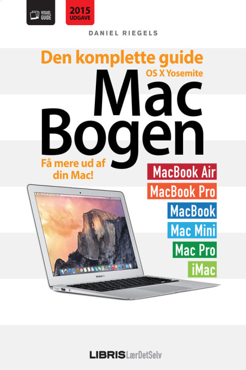 Omslag: Mac-bogen - Den komplette guide til OS X Yosemite