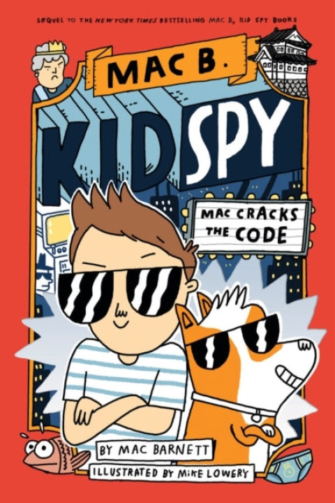Omslag: Mac Cracks the Code Mac B., Kid Spy #4