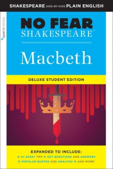 Omslag: Macbeth: No Fear Shakespeare Deluxe Student Edition