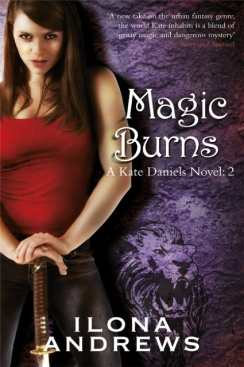 Omslag: Magic Burns