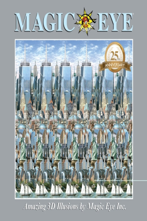 Omslag: Magic Eye 25th Anniversary Book