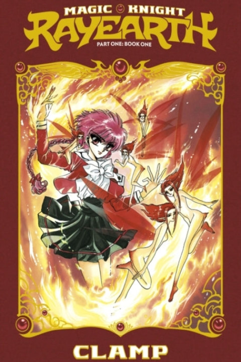 Omslag: Magic Knight Rayearth 1 (paperback)