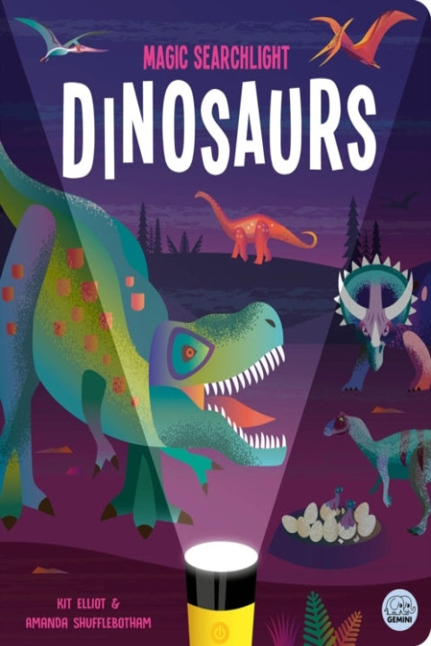 Omslag: Magic Searchlight - Dinosaurs