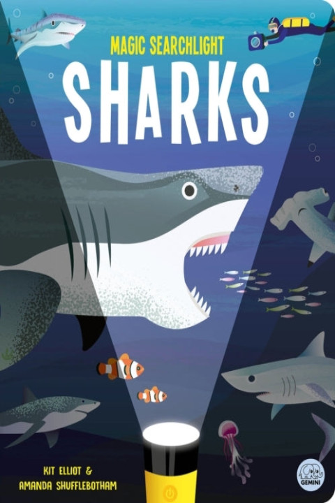 Omslag: Magic Searchlight - Sharks