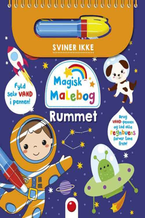 Omslag: Magisk malebog: Rummet