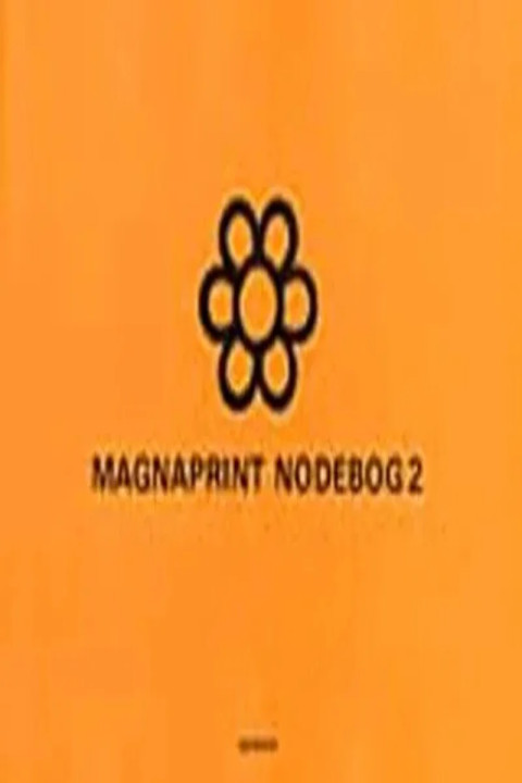 Omslag: MAGNAPRINT NODEBOG 2 (ORANGE) MP