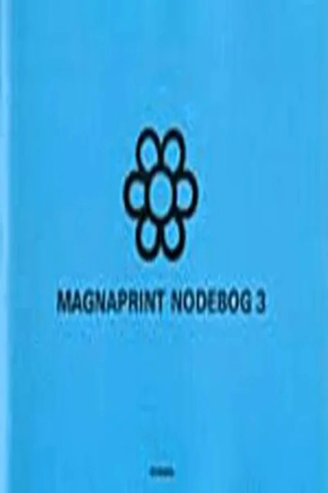 Omslag: MAGNAPRINT NODEBOG 3 (BLÅ) MP