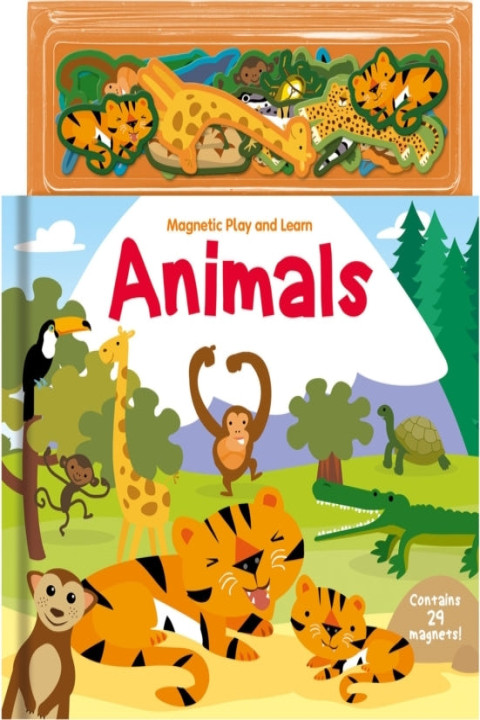 Omslag: Magnetic Play and Learn Animals