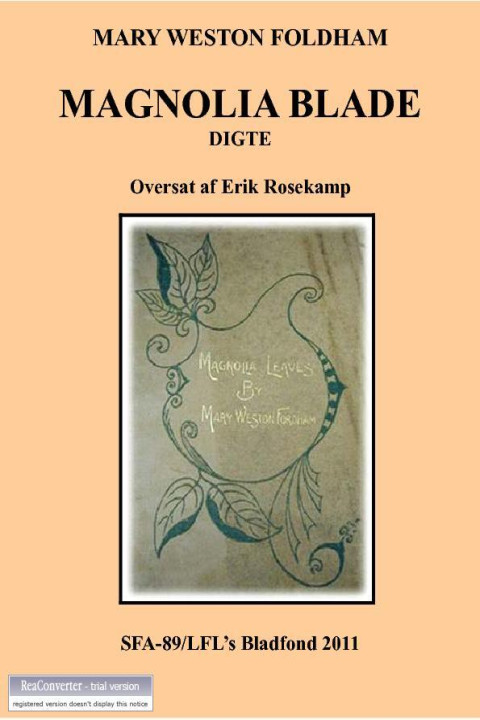 Omslag: Magnolia Blade