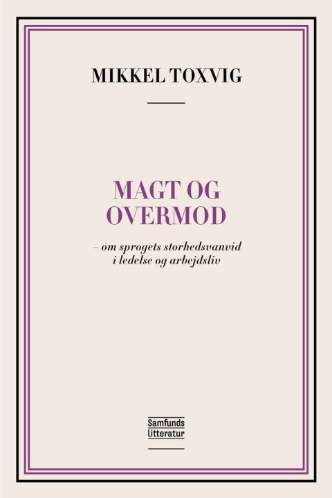 Omslag: Magt og overmod