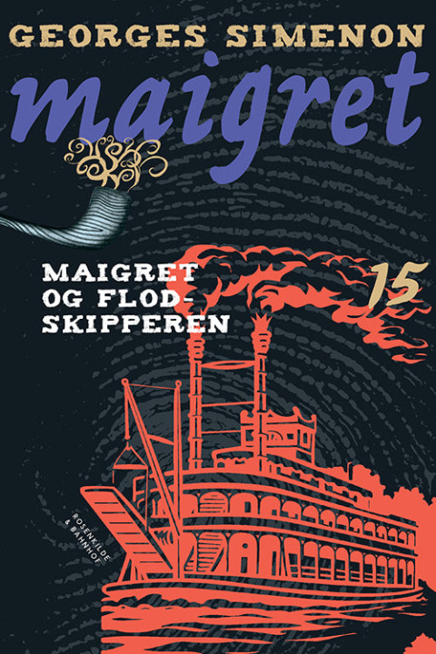 Omslag: Maigret og flodskipperen