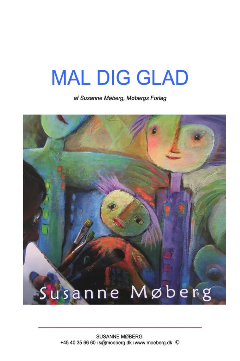 Omslag: Mal dig glad