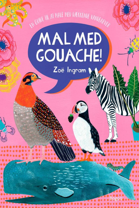 Omslag: Mal med gouache