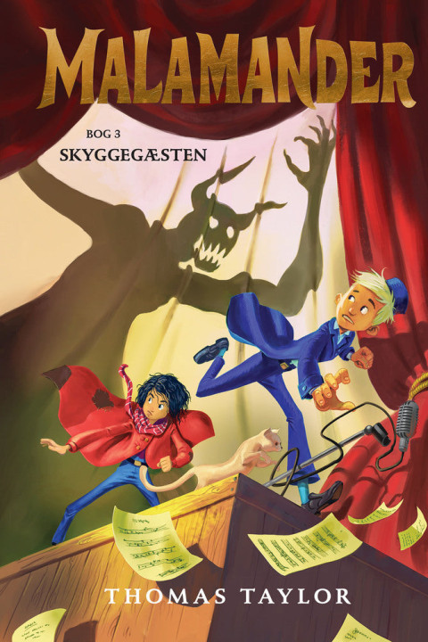 Omslag: Malamander 3: Skyggegæsten