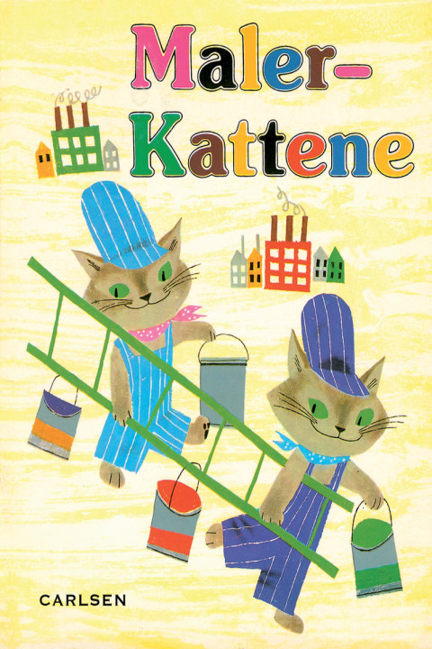 Omslag: Malerkattene