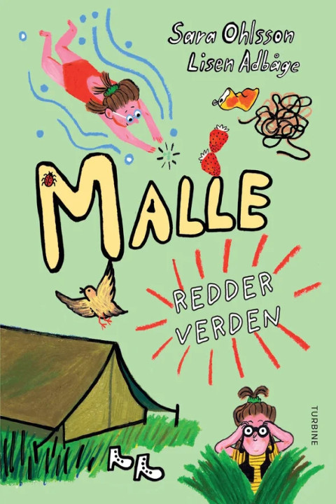 Omslag: Malle redder verden
