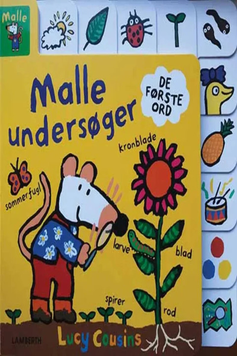 Omslag: Malle undersøger