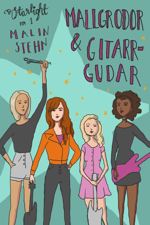 Omslag: Mallgrodor och gitarrgudar