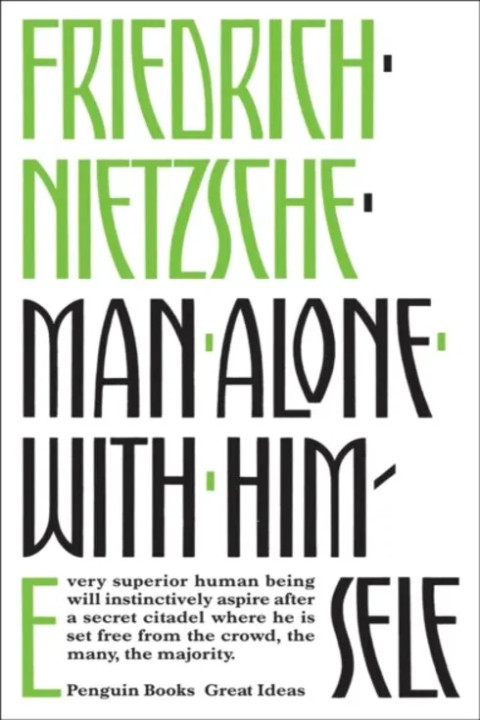 Omslag: Man Alone with Himself