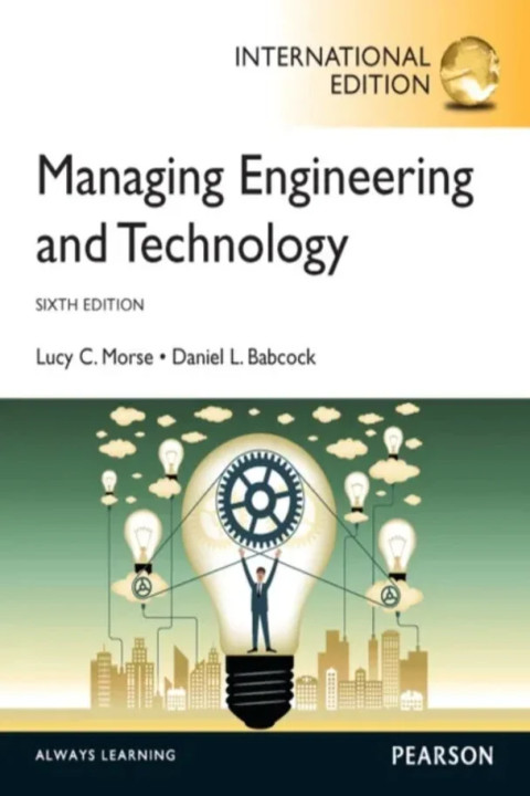 Omslag: Managing Engineering and Technology - International Edition