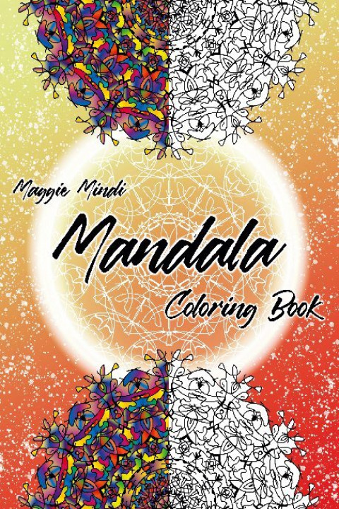 Omslag: Mandala Coloring Book