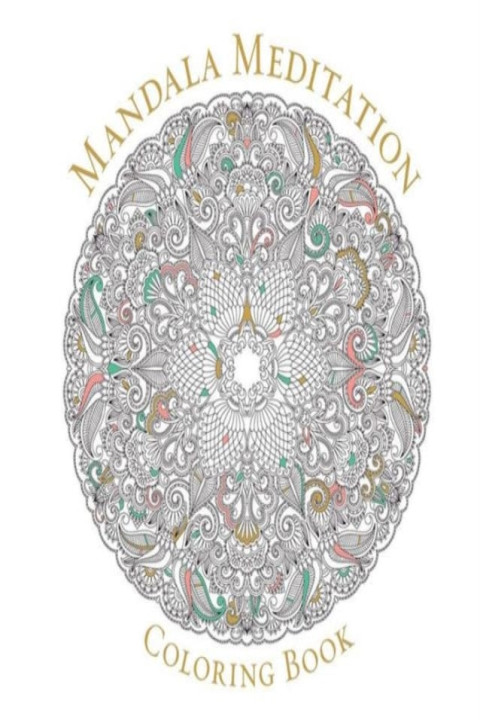 Omslag: Mandala Meditation Coloring Book
