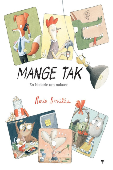 Omslag: Mange tak