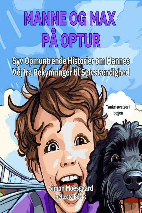Omslag: Manne og Max På Optur