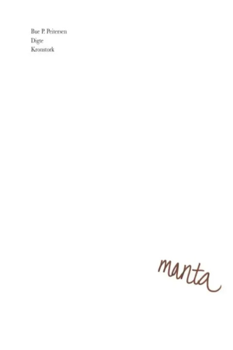 Omslag: Manta