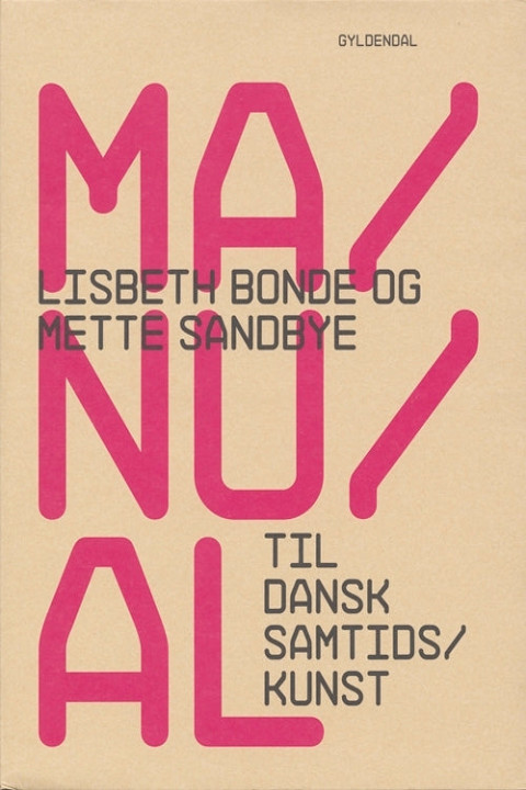 Omslag: Manual til dansk samtidskunst