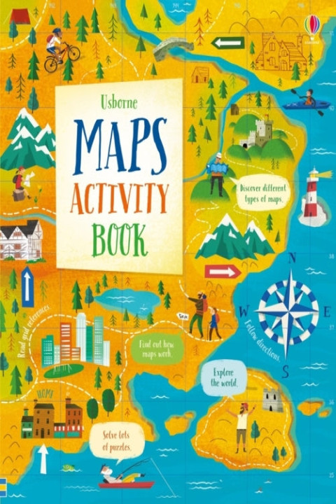 Omslag: Maps Activity Book