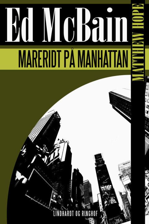 Omslag: Mareridt på Manhattan