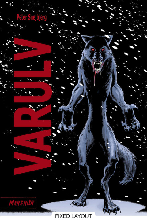 Omslag: Mareridt: Varulv