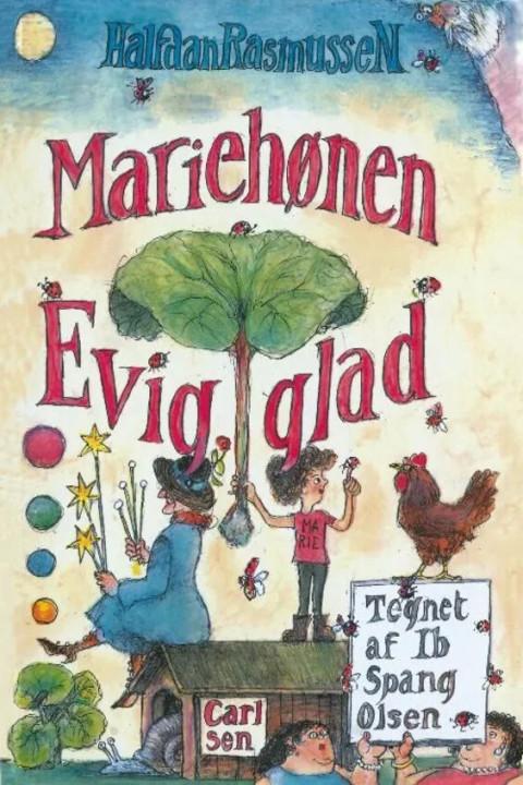 Omslag: Mariehønen Evigglad