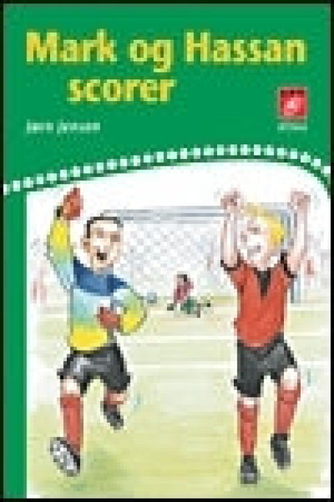 Omslag: Mark og Hassan scorer
