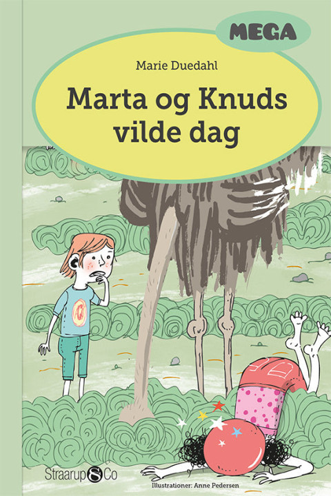Omslag: Marta og Knuds vilde dag