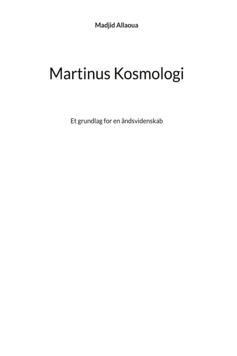 Omslag: Martinus Kosmologi