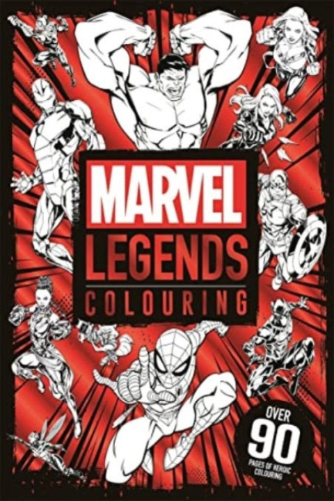 Omslag: Marvel Legends Colouring