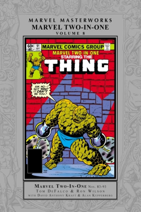 Omslag: Marvel Masterworks Marvel Two-in-one Vol. 8