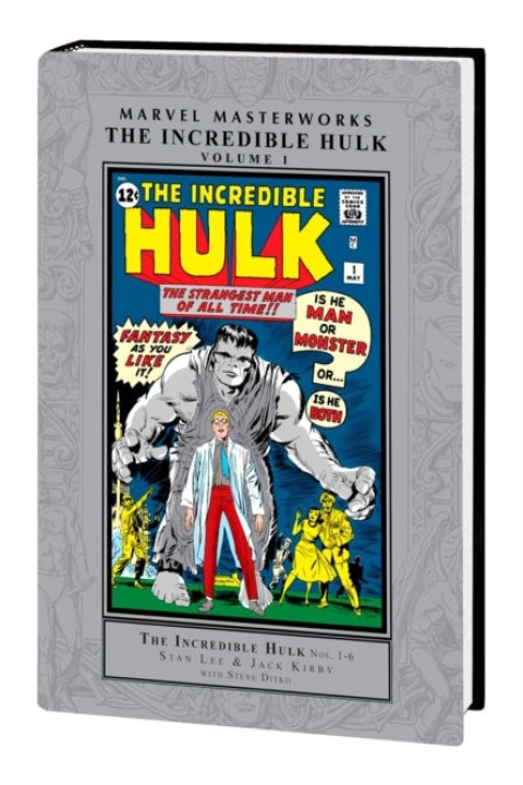 Omslag: Marvel Masterworks: The Incredible Hulk Vol. 1