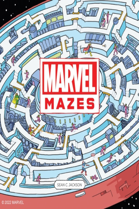 Omslag: Marvel Mazes