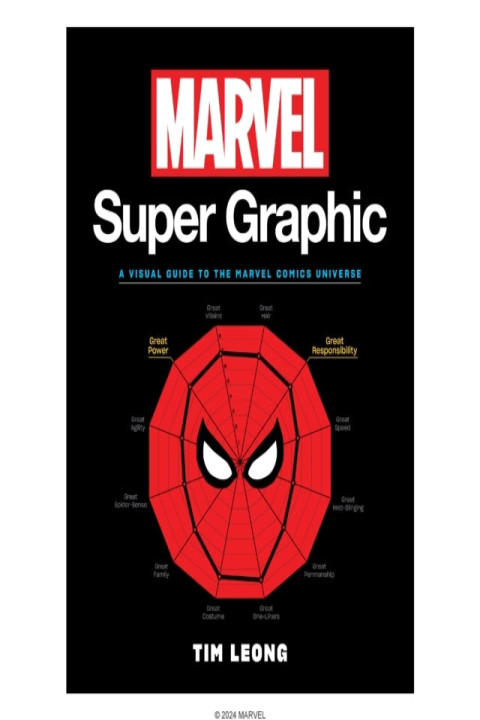 Omslag: Marvel Super Graphica Visual Guide To The Marvel Comics Univ