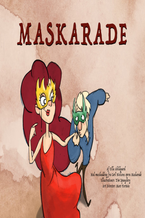 Omslag: Maskarade