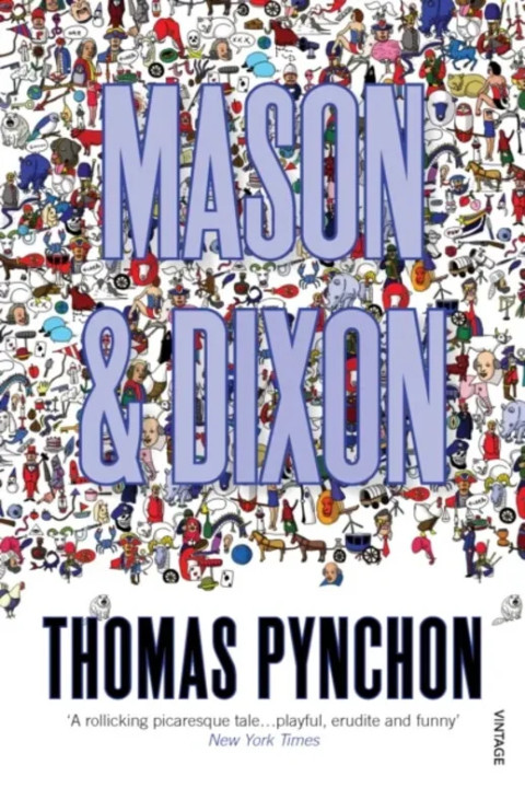 Omslag: Mason og Dixon