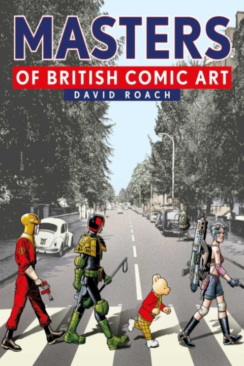 Omslag: Masters of British Comic Art
