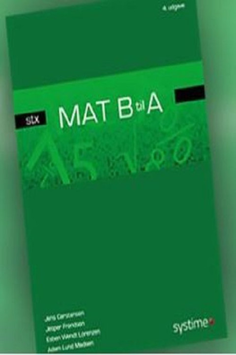 Omslag: Mat B til A - STX