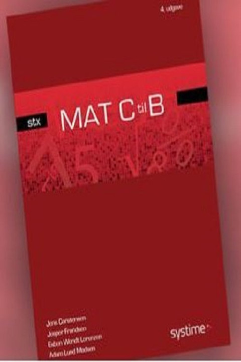 Omslag: MAT C til B - STX