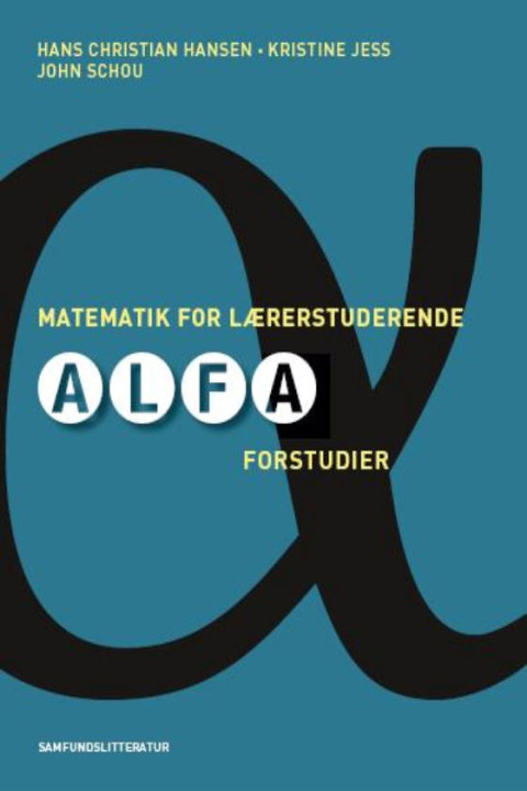 Omslag: Matematik for lærerstuderende